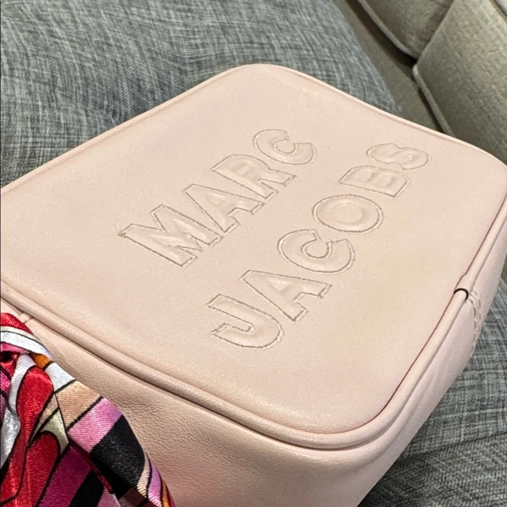 Marc Jacobs Bag Flash Pink Leather Camera Crossbody - Picture 16 of 17